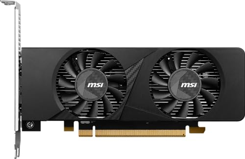 MSI Tarjeta gráfica Gaming RTX 3050 LP 6G OC (NVIDIA RTX 3050, 96 bits, Boost Clock: 1492 MHz, 6GB GDDR6 14 Gbps, HDMI/DP, Arquitectura Ampere)