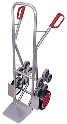 Aluminium Treppenkarre 2 fünfarmige Radsterne Alukarre Klappwagen Treppensteiger