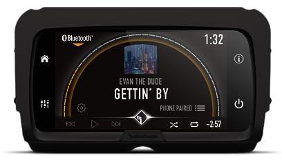 Rockford Fosgate PMXHD14 | Infotainment Source Unit (7 Radio), adatto per Harley Davidson (TM) modelli a partire dal 2014 (Road Glide & Steet Glide)