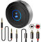 Bluetooth Receiver for HiFi, Bluetooth 5.0 Audio Adapter for Home Stereo, Speaker, Amplifier, TV, Tablet, with 3.5mm AUX Jack/RCA, Low Latency and HD Audio, Dual Device Connection