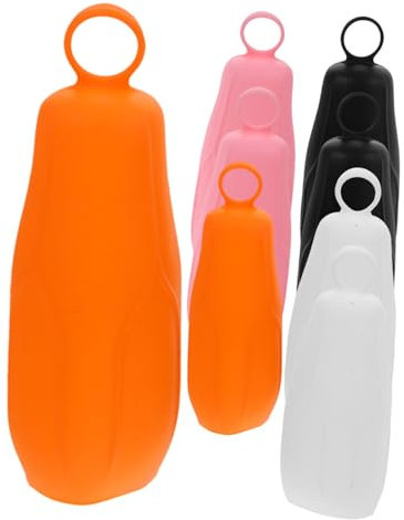 HAPINARY 8pezzi Porta Bottiglie Di Viaggio in Silicone Copertura Elastiche Per Bottiglie Di Lozione Custodie Per Articoli Da Toeletta Coperture Flessibili Per Contenitori e Borracce