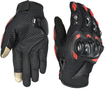 MWZBTG Guanti Da Motocross Per Uomini - Protezione Anti-Caduta Guanti Da Ciclismo E Motociclismo Per Uomini,Per La Guida Motocross Resistenti All'Usura | Per Arrampicata, Motocicletta, Moto