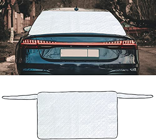 Car Windscreen Cover Car Sun Shade Rear Window Cover Windscreen Sunshade Auto Window Protector Winter Cover Window Ice Cover Snow Frost Dust Sun Shade Protector in All Weather