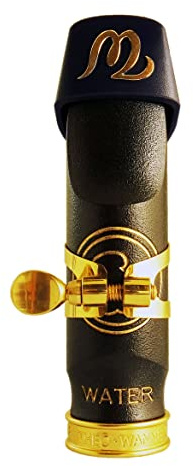 Theo Wanne Bec pour saxophone alto – Son traditionnel polyvalent – Idéal pour tous les styles – Petite chambre et gorge – Noir A.R.T – Caoutchouc dur