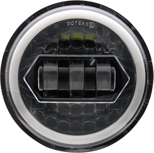 faro de motocicleta Faro delantero de motocicleta DRL de 5,75 pulgadas y 80 W para Dyna Softail, Para Sportster 883, XL883, FXCW, 5 3/4
