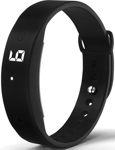 findtime Podómetro pulsera digital reloj hombre mujer fitness reloj sin aplicación y teléfono móvil digital infantil con despertador de cuenta atrás fecha reloj deportivo reloj de calorías cronómetro