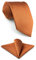 Shlax&Wing Einfarbig Color Orange Burgundy Hochzeit Mehrfarbigs For Männer Classic Krawatte Fashion