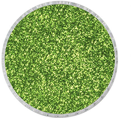 Colori di polvere glitter fine per unghie arte viso corpo ombretto pittura artigianale (autunno giallo verde lime) - B0617)