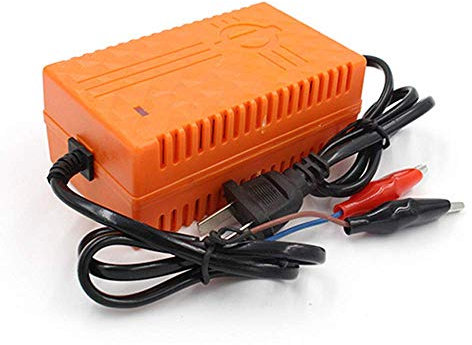 SLRMKK Chargeur de Batterie de Voiture 12V, Adaptateur de Batterie 3A, Protection, Moto 20AH, Chargeur de Batterie, Mini Chargeur de Batterie Portable au Plomb