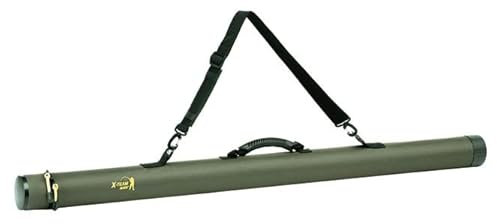 Jaxon X-Team Ruten-Transportrohr Rutenrohr Rutentasche Hardcase Rutenfutteral 75-160cm (145cm/90mm / UJ-XAR90145)