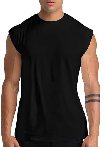 Holure 1 eller 3-pack herr bomull gym linne träning ärmlös skjortor atletisk muskeltank träning bodybuilding t-shirt