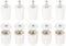 QUARKZMAN 10 Pcs Butée Volet Roulant 28mm Butée de Volet Roulant Bouchon d'Arrêt en Plastique avec Rondelles et Vis pour Volets Roulants Lames de Volets Roulants, Blanc