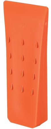 QUARKZMAN Coin Abattage en Plastique 1 Pcs Coin Forestier en Plastique ABS 152 mm pour Bois Coins d'Abattage pour Clé à Chocs Coins d'Abattage Coins d'Arbre Orange