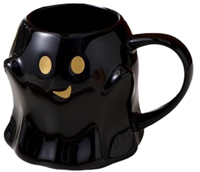Coppa Spettrale - Bevande Per Novità In Ceramica | Porta Della Bevanda In Stile Scheletro Decorativo Per Espresso, mokaa, Cioccolata Calda, Bancone Della Cucina, Soggiorno, Caffè, Bar, Luoghi