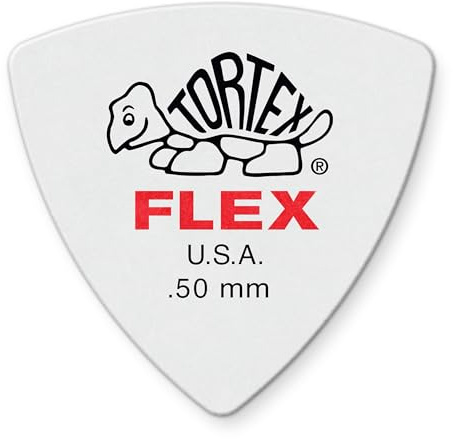Jim Dunlop Tortex® Flex⢠Triangle Pick .50MM - 72 Pack