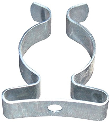Pinzas Acero grapas Muelle dispositivos Pinzas 12 mm 1 x Bolsas de 25 unidades