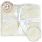 MIRARI Kids Wolldecke Baby aus 100% Merino Wolle - Decke Merinowolle Baby 75x100 cm - Baby Geschenk Junge - Einschlagdecke Babyschale – Krabbeldecke - Erstausstattung für Neugeborene