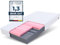 FDM Select Matelas 140x200 cm Mousse à Mémoire de Forme Épaisseur 14 cm Fermeté H3 H4 Matelas à Deux Faces 7 Zones de Confort Housse Lavable Oeko-TEX Hypoallergénique