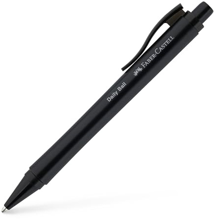 Faber-Castell 140690 - Stylo à bille Daily Ball XB - Noir