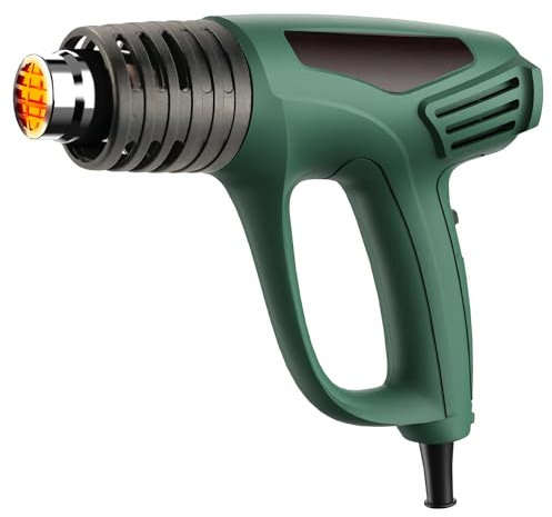 Avilia Pistola Termica per Sverniciare - Sverniciatore a Caldo Multifunzione per Legno e Metallo per Rimozione Vernice, Rivestimenti e Pavimenti, Max 600°C, 2000W