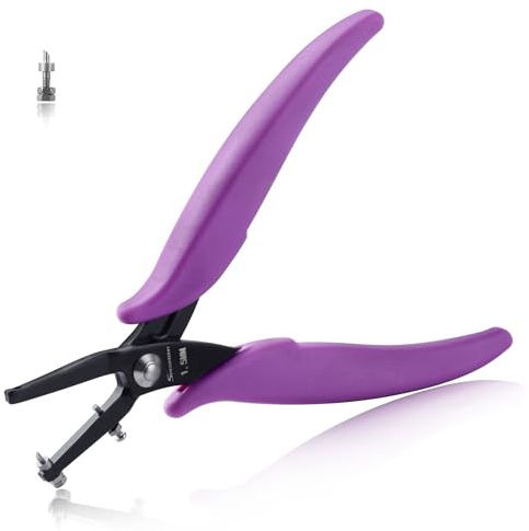 SPEEDWOX 1,5 mm pinze per perforazione del foro del metallo pinze di perforazione del foro rotondo per lamiera lunga ganascia perforatrice a foro singolo pinze per gioielli in metallo perforatore per