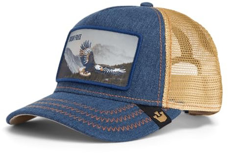 Goorin Bros. Trucker Cap Born Free Navy Dunkelblau, Size:OneSize