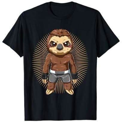 MMA Faultier – Mixed Martial Arts Geschenk T-Shirt