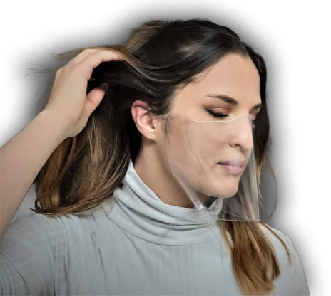 SIMON ET CIE - Masque Transparent Homologué et Réutilisable - Made in France - Lot de 5 Masques