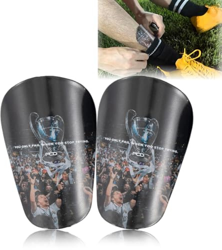 Protège-Tibias de Football, 2PCS de Mini Protège Tibias, 10x6cm Mini Protège-Tibias Protège-Tibias Foot Protège-Tibias de Protection Équipement pour Adolescents Adultes Garçons Filles