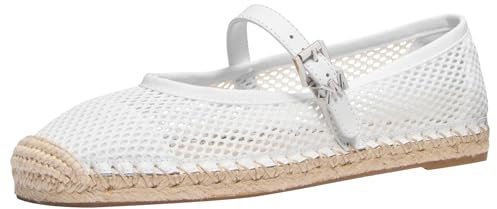 Michael Kors Lynn Ballet Espadrille, Alpargata Mujer, Blanco óptico, 38.5 EU