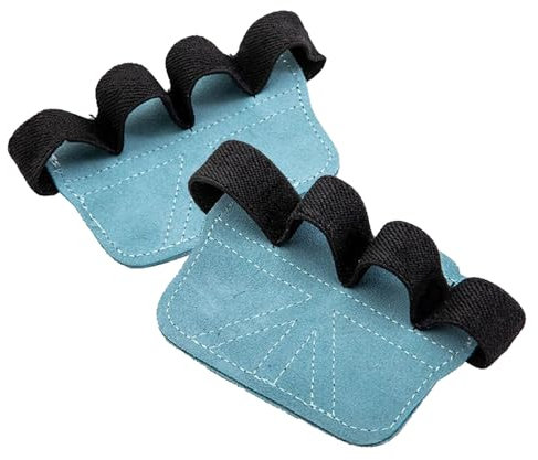 Dawutocap Gewichtheber-Handschuhe, Fitness-Handschuhe, Hebehandschuhe, Leder, Handgriff für Männer und Frauen, Powerlifting, Gewichtheben, Training