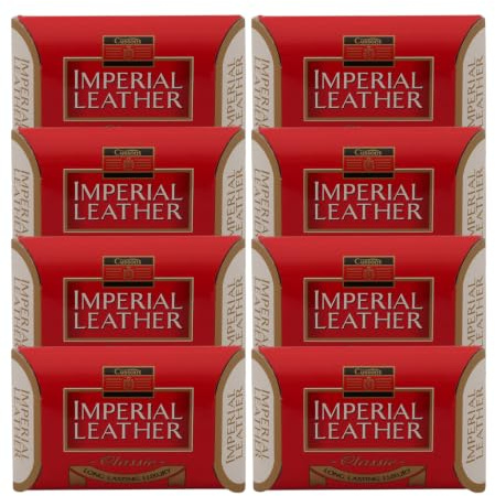 Original Imperial Leather Soap Bars (8 x 70g) - Hand & Body Cleanser and Protector Bundle Pack of Official Imperial Leather Soap | Mega Bundle Deal, Long Lasting 70g Bars | Luxury Beauty