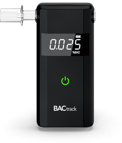 BACtrack Scout Breathalyzer | Police-Grade Accuracy | DOT & NHTSA Compliant | Portable BAC Alcohol Tester for Personal & Professional Use