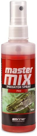 Tandem Baits Master Mix Predator - Espray de cebo para lucio, accesorios de pesca eficaces para señuelos y señuelos de pesca muertos, 100 ml