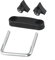 Roof Box Car Van Mounting Accessories Kit, U-bolt Roof Rack Clamp For Inner Diameter 6Cm/8cm Luggage Rack Fixing Clip Roof Bar Mounting U-bracket(Inner diameter 6cm)