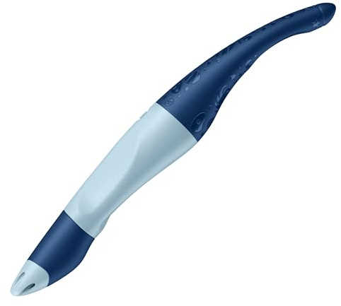 STABILO - Roller ergonómico para diestros - EASYoriginal 3D DreamWorld en azul - azul (borrable) - incluye cartucho