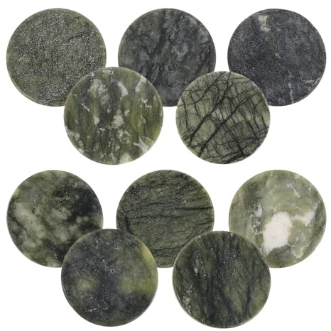 Toyvian Bandeja para Extensiones de Pestañas Minerales Reutilizable Almohadilla Adhesiva Verde 10 Unidades Soporte para Pestañas Postizas Herramienta para Uso Profesional y Hogar