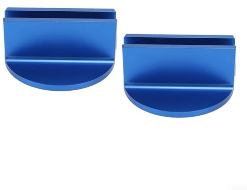 Almohadilla magnética de aluminio para vehículos, protector de soldadura de pellizco diseñado para estabilidad y seguridad durante el uso (azul)