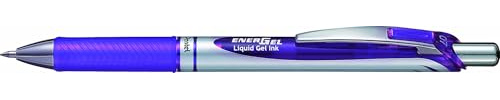 Pentel EnerGel XM BL77 Gelschreiber mit Druckmechanik, lila (1 Stück)