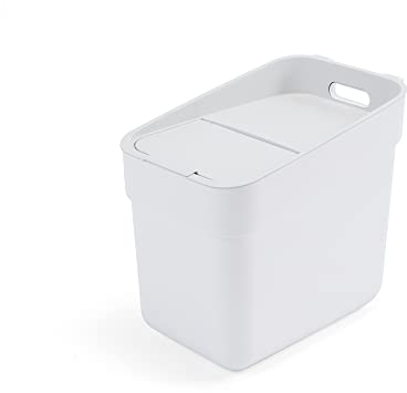 CURVER Ready to Collect Poubelle de recyclage 100% recyclé avec couvercle gris clair 20 l