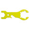 piber Colourful Metal Gas Bottle Key Multi Gas Bottles Key for Gas Bottles, Outdoor Gas Keys, Gas Regulator Key with Integrated Bottle Opener (Yellow)