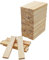 HAOBIN 60 Stück bastelholz klötzchen Holzbausteine bastelklötzchen Hölzchen 100x20x7 mm holzklötze Holzleiste Holzstäbchen basteln Holz für Heimwerkerprojekte und Deko,BAU und Vertäfelung (1)
