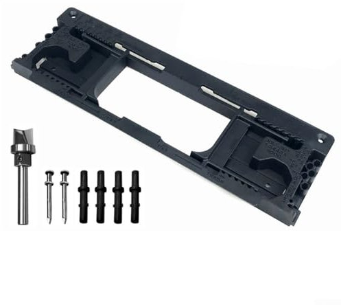 Modello di router per installazione senza sforzo della cerniera della porta Raggiungere rapidamente mortasare precise