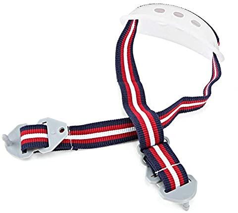 Chapeau dur Universel Mentonnière Sécurité Construction Sangle élastique Blanche Sangle Détachable Protection de la Tête pour Casque Mâchoire Inférieure élingue de Casque Accessoires pour casques