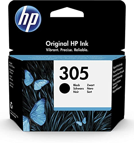 HP 305 3YM61AE - Cartuccia d'inchiostro, Nero, Dimensioni normali