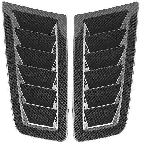 Motorhaube Lufteinlass Kit, Universal Haube Vent Scoop im Focus RS MK2 Stil, ABS Kunststoff