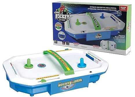 Air Hockey Barn Game Hockey Pinball Game Hockey Barn Air Hockey med 2 Knoppar Och 2 Skivor Inkluderade Komplett Med Integrerad Pool Pool Hockey Biljard