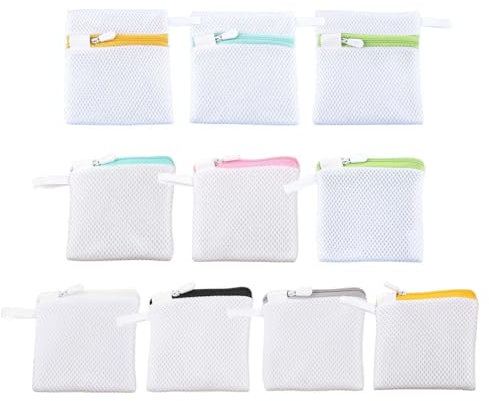 10 Stück Mini-Netzbeutel, Mini-Wäschebeutel, Netz-Aufbewahrungsbeutel, Netz-Aufbewahrungsbeutel, Wäschebeutel Für Unterwäsche Und Socken, Wäschezubehör