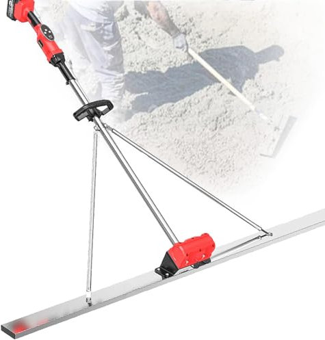 Kit Vibrant pour Chape en béton, grattoir électrique pour béton, Outil Vibrant de Finition du béton, Outil de Vibration pour Chape électrique pour Le Traitement du béton, Outil Vibrant de FI
