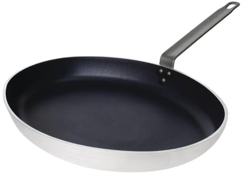 Vogue Padella ovale in alluminio antiaderente Teflon Platinum Plus - 360 mm